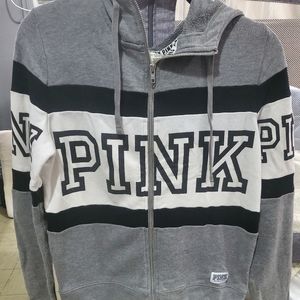 Pink Victoria's Secret hoodie